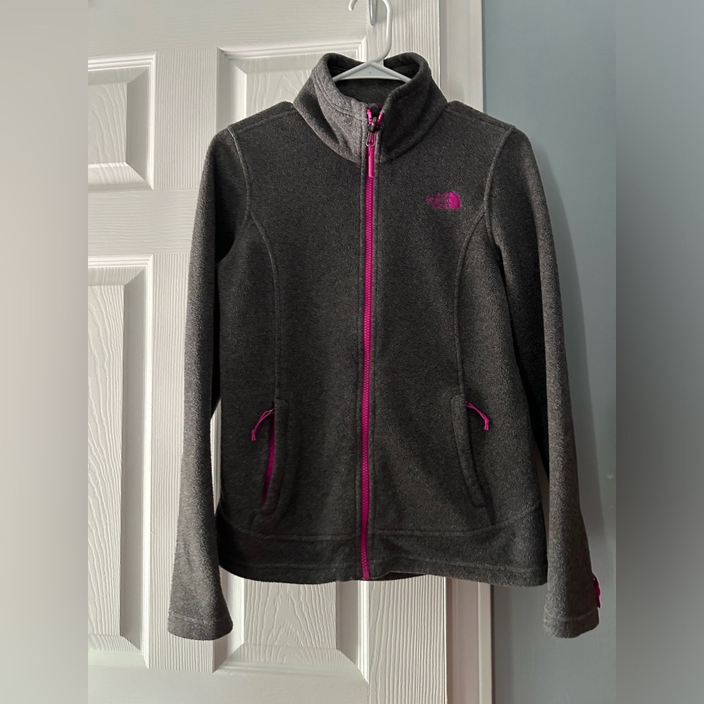 North face fleece jacker size women small